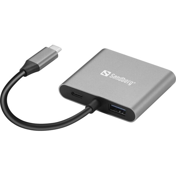 HUB USB Sandberg SANDBERG USB-C Dock 2xHDMI+USB+PD