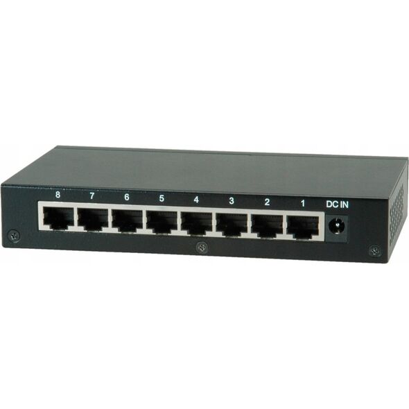 Switch Roline ROLINE Gigabit Ethernet Switch, 8 portów