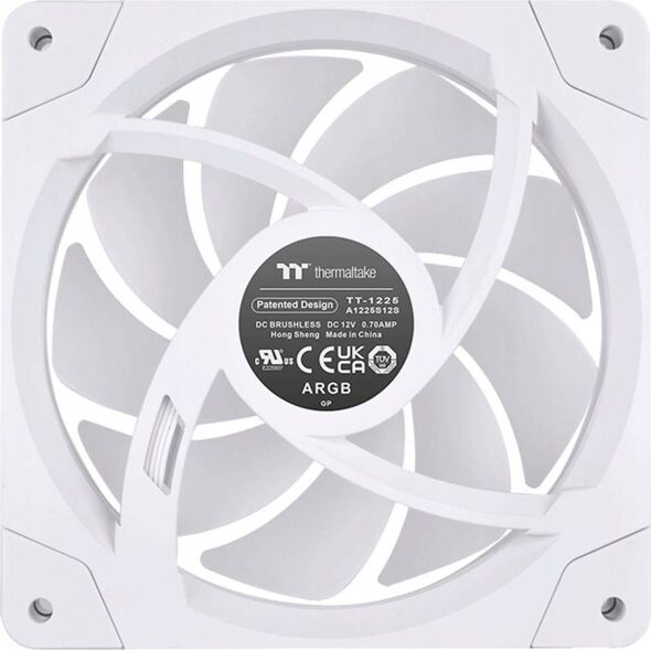 Wentylator Thermaltake SWAFAN EX12 ARGB Biały 3-pack (CL-F169-PL12SW-A)