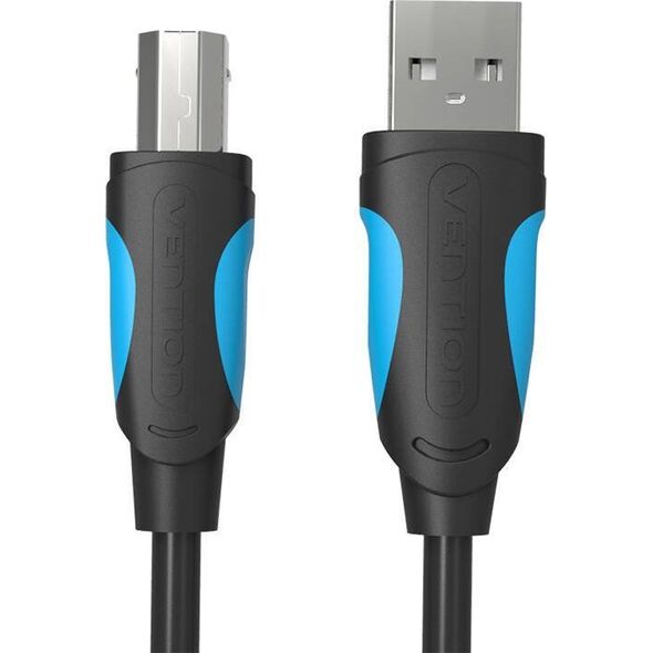 Kabel USB Vention USB-A - USB-B 3 m Czarny (VAS-A16-B300)