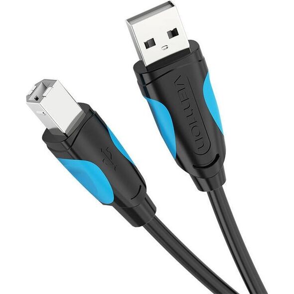 Kabel USB Vention USB-A - USB-B 3 m Czarny (VAS-A16-B300)