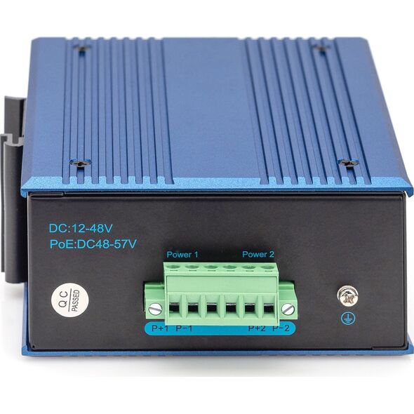 Switch Digitus DIGITUS Switch 4+2-Port Gigabit Ethernet PoE SC 20 km
