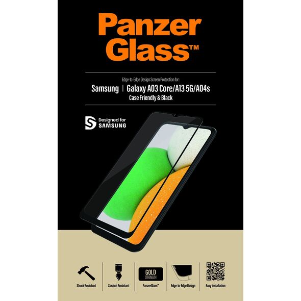 PanzerGlass PanzerGlass Samsung Galaxy A03 core/A13 5G CF, Black