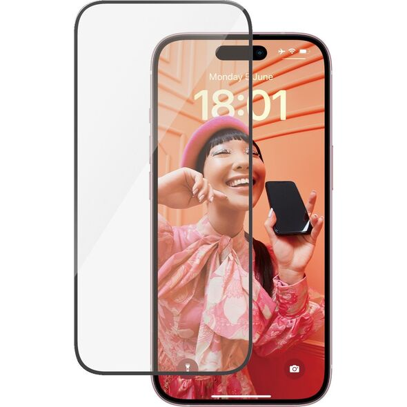 PanzerGlass Panzerglass Szkło Hartowane Ultra-Wide Fit Privacy Do Iphone 15 6,1" Ttt