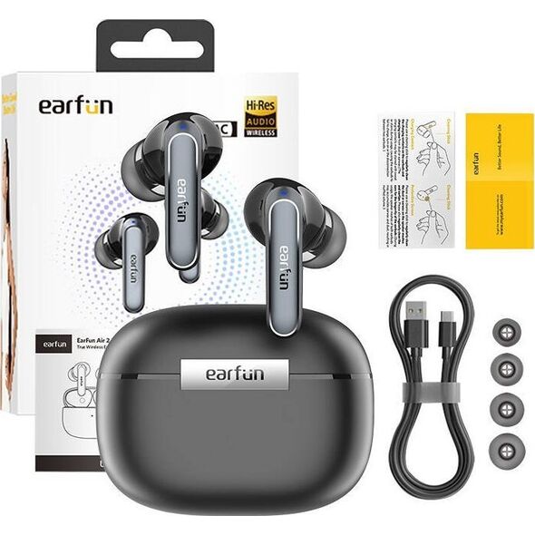 Słuchawki EarFun Air 2 czarne (TW210B)