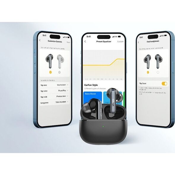 Słuchawki EarFun Air 2 czarne (TW210B)