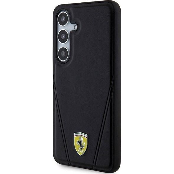 Ferrari Ferrari FEHMS24MP3BAK S24+ S926 czarny/black hardcase Hot Stamp V Lines MagSafe
