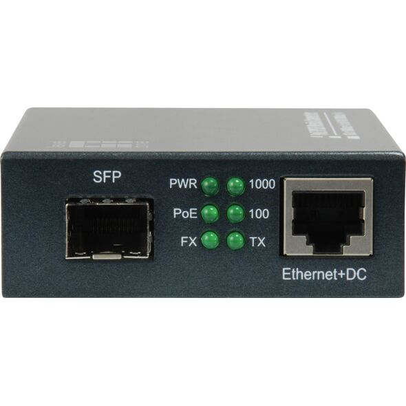 Adapter AV LevelOne LevelOne Konverter GVT-2012 10/100/1000T>1000SX PoE