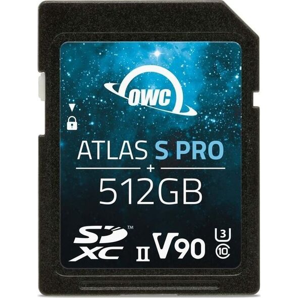 Karta OWC Atlas S Pro SDXC 512 GB UHS-II/U3 V90 (OWCSDV90P0512)