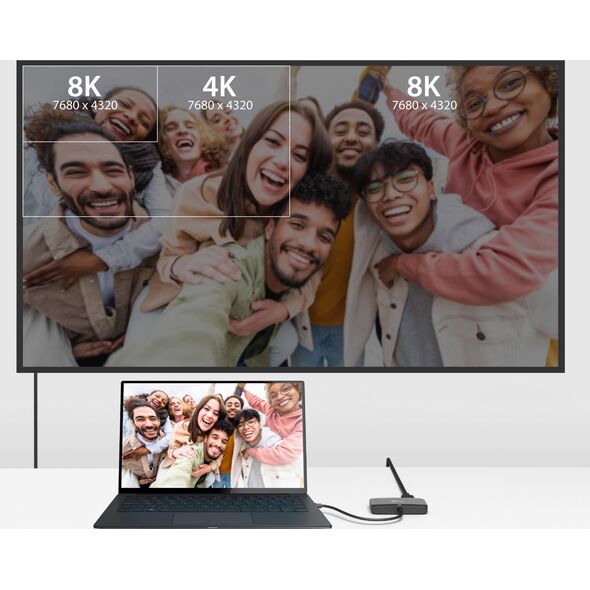 Adapter USB j5create 8K USB-C TO DUAL HDMI DISPLAY