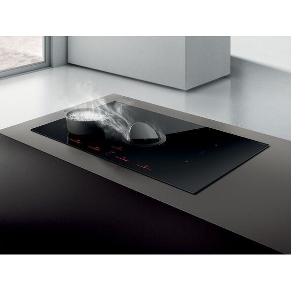 Płyta grzewcza Elica Elica NikolaTesla Switch BL/A/83, Black, Built-in, 83 cm, Zone induction hob, Glass, 4 zone(s)