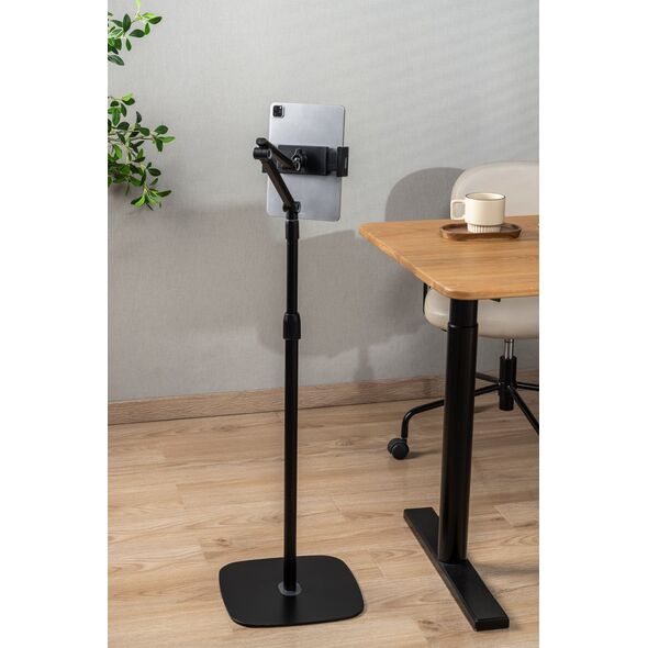 Stojak InLine InLine® Floor tablet holder with stand, up to 12.9", black
