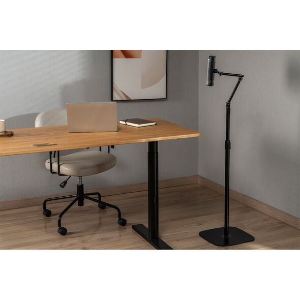 Stojak InLine InLine® Floor tablet holder with stand, up to 12.9", black