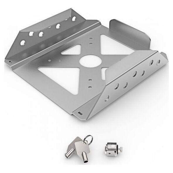 Uchwyt do komputera Compulocks Compulocks Mac Mini Security Mount with Keyed Cable Lock - Sicherheitskit - Silber - fur Apple Mac mini