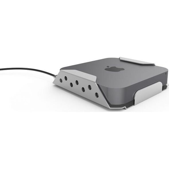 Uchwyt do komputera Compulocks Compulocks Mac Mini Security Mount with Keyed Cable Lock - Sicherheitskit - Silber - fur Apple Mac mini