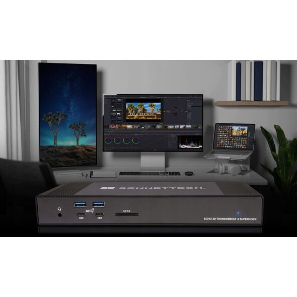 Stacja/replikator Sonnet Echo 20 Thunderbolt 4 SuperDock (ECHO-DK20-T4)