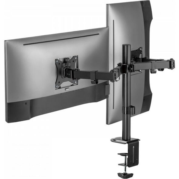 V7 Uchwyt biurkowy na 2 monitory 17" - 32" (DM1GCD)
