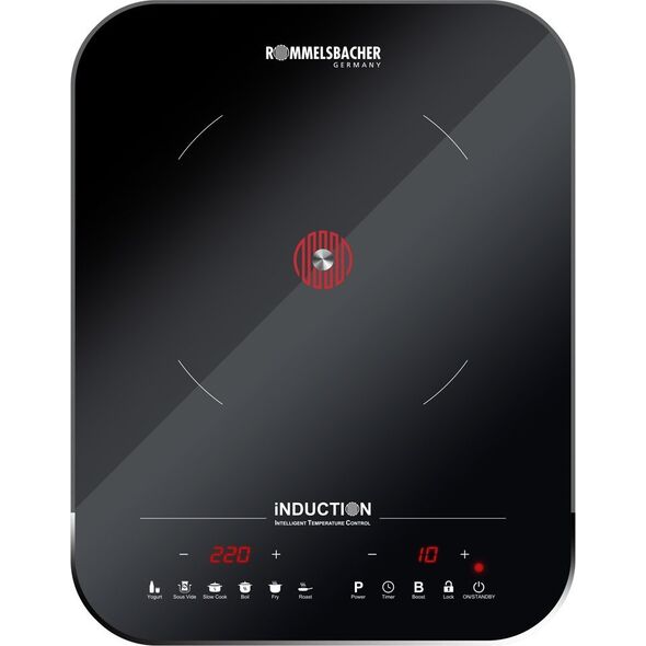 Kuchenka Rommelsbacher Rommelsbacher Single Hotplate black Schwarz CTS 2000 IN (CTS 2000/IN)
