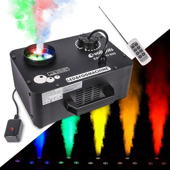 Evolights EVOLIGHTS ERUPTO 900 wytwornica dymu pionowego mgły LED pilot