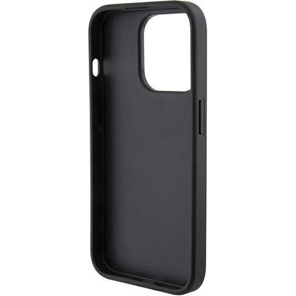 Ferrari Ferrari FEHCP15LGSPSIK iPhone 15 Pro 6.1" czarny/black hardcase Grip Stand Metal Logo