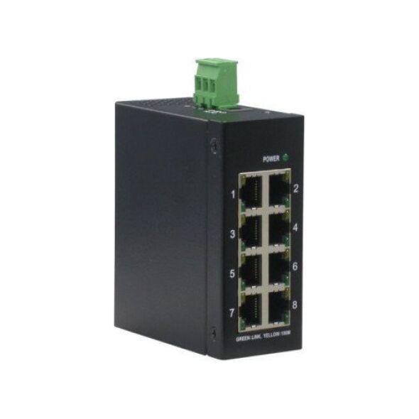 Switch Roline ROLINE Industrie Switch 8x RJ-45, niezarządzalny
