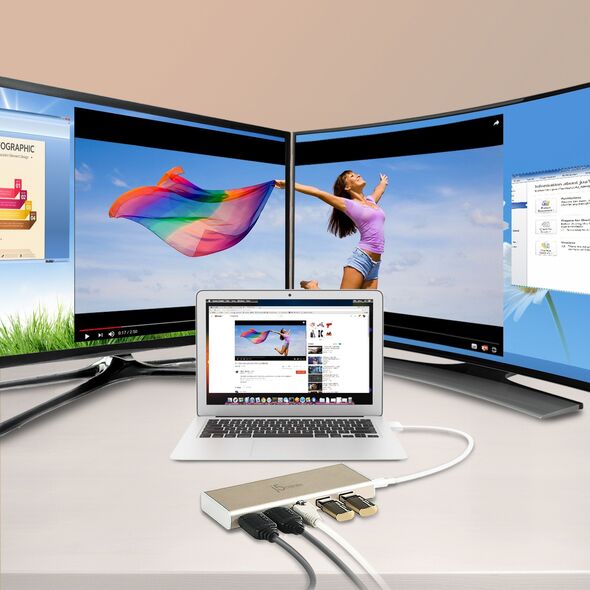 Stacja/replikator j5create USB-C (JCD381)