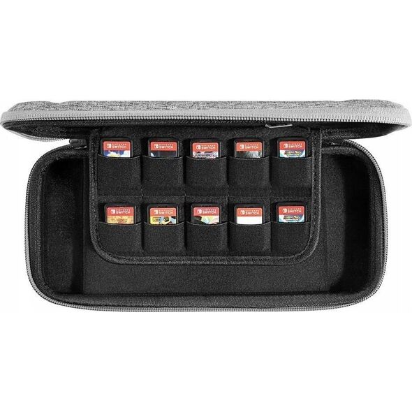 Tomtoc tomtoc Switch – Case for Nintendo Switch OLED, Gray