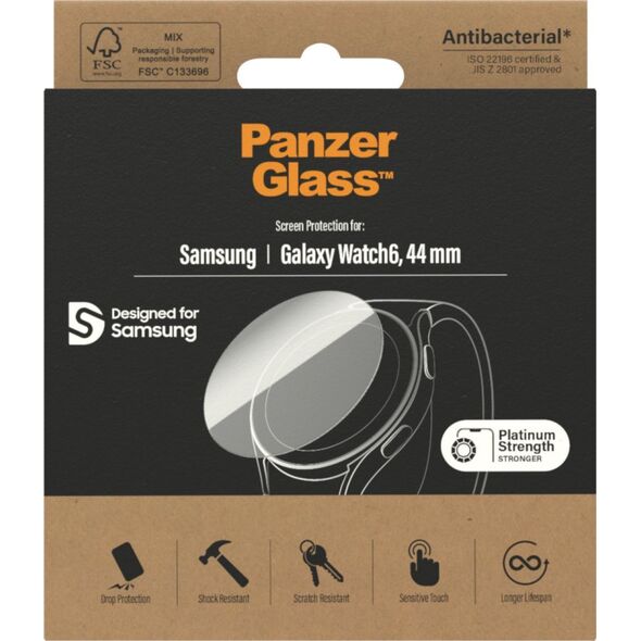 PanzerGlass Szkło PanzerGlass Samsung Galaxy Watch 6 44 mm [H]