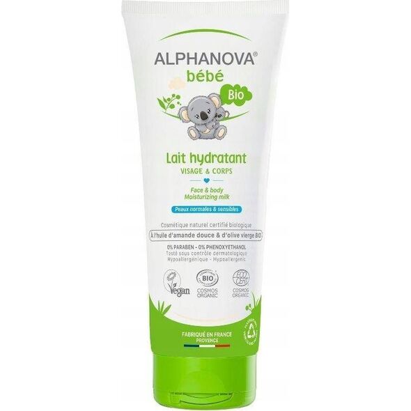 Alphanova Bebe Alphanova Bebe, Mleczko Nawilżające do Skóry Atopowej, 200ml