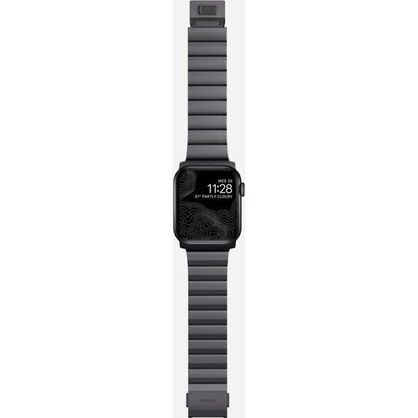 Nomad Nomad Aluminum Band, space grey - AW Ultra 2/1(49mm) 9/8/7 (45mm)/6/SE/5/4 (44mm)/3/2/1 (42mm)
