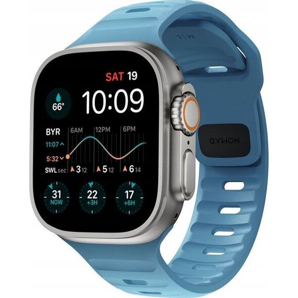 Nomad Nomad Sport Strap, electric blue - AW Ultra 2/1 (49mm) 9/8/7 (45mm)/6/SE/5/4 (44mm)/3/2/1 (42mm)
