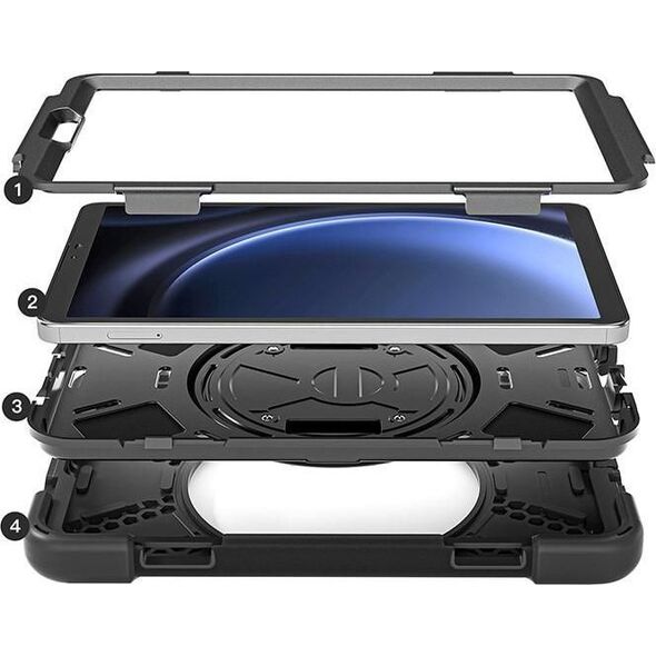 Etui na tablet eStuff eSTUFF ES681861-BULK etui na tablet 27,9 cm (11") Pokrowiec Czarny