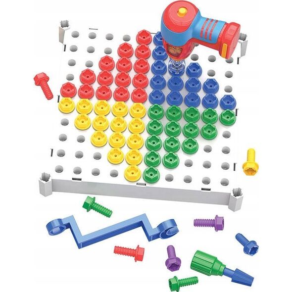 Learning Resources Zabawka wiertarko - wkrętarka z zestawem wkrętów Learning Resources EI-4112
