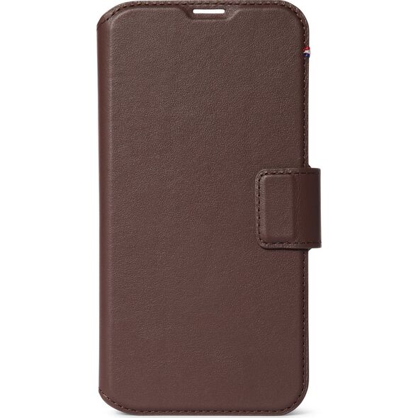 Decoded Decoded Leather MagSafe Modu Wallet iP 14 Pro Chocolate Brown