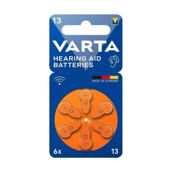 Varta PR48/13 bateria, 6 szt./blister