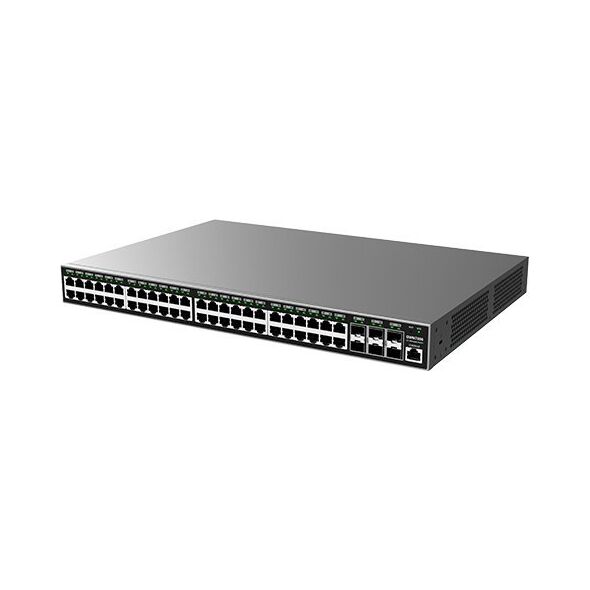 Switch GrandStream Grandstream Networks GWN7806 łącza sieciowe Zarządzany L2+ Gigabit Ethernet (10/100/1000) Szary