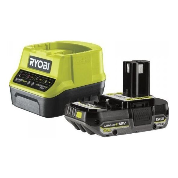 Ryobi AKUMULATOR LI-ION 2.0AH 18V + ŁADOWARKA ONE+ RC18120-120C (1 SZT)