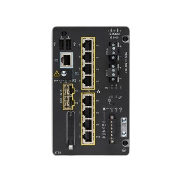 Switch Cisco Cisco Catalyst IE3400 Zarządzany L2 Gigabit Ethernet (10/100/1000) Czarny