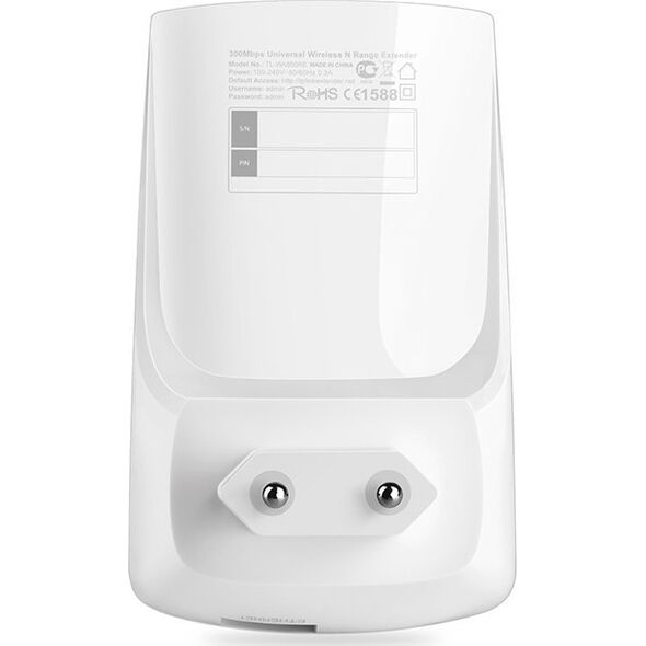 Access Point TP-Link TP-Link TL-WA850RE Nadajnik i odbiornik sieci Biały 10, 100 Mbit/s