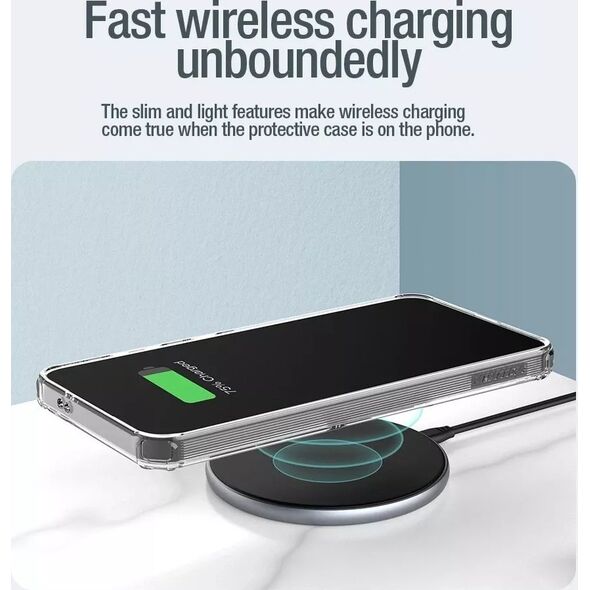 Nillkin Etui Nillkin Nature Pro pancerne z magnetycznym ringiem do Samsung Galaxy S24 - białe