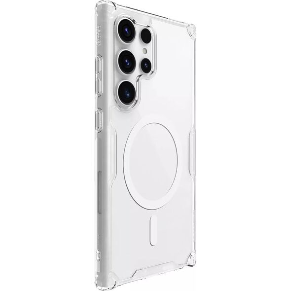 Nillkin Etui Nillkin Nature Pro pancerne z magnetycznym ringiem do Samsung Galaxy S24 Ultra - białe