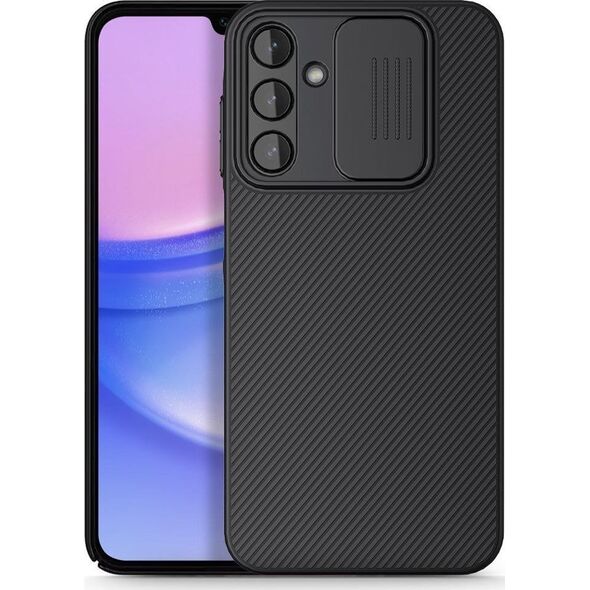 Nillkin Etui z osłoną na aparat Nillkin CamShield Case do Samsung Galaxy A15 5G - czarny
