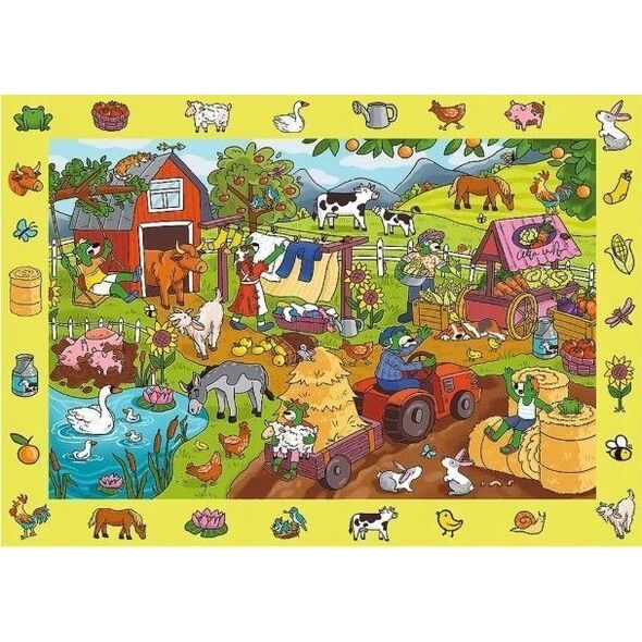 Trefl Puzzle 24 elementy Obserwacyjne Spy Guy Farma