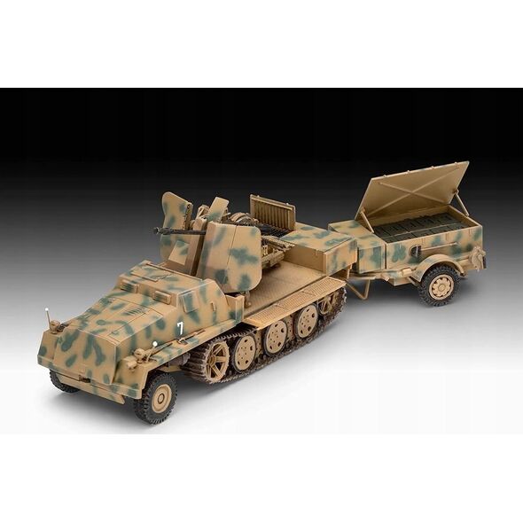 Revell Model plastikowy SWS W/Flak43 & SD AH58 Ammo Trailer