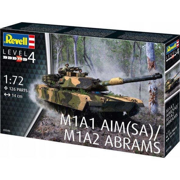 Revell Model plastikowy M1A2 Abrams 1/72