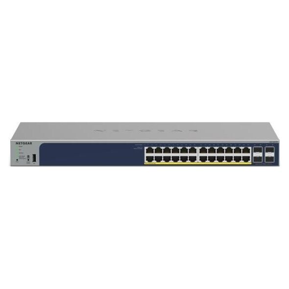 Switch NETGEAR NETGEAR GS728TPP Zarządzany L2/L3/L4 Gigabit Ethernet (10/100/1000) Obsługa PoE Szary