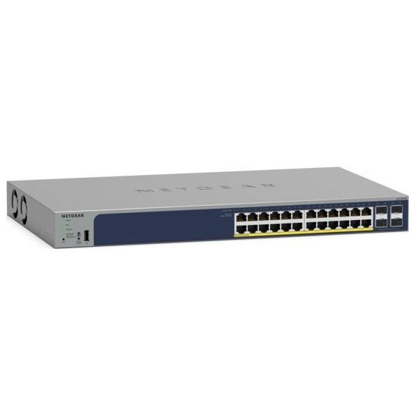 Switch NETGEAR NETGEAR GS728TPP Zarządzany L2/L3/L4 Gigabit Ethernet (10/100/1000) Obsługa PoE Szary