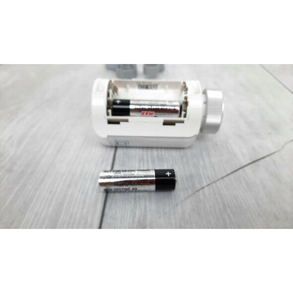 HomeMatic IP Homematic IP radiator thermostat Evo (HmIP-eTRV-ES), heating thermostat (silver)