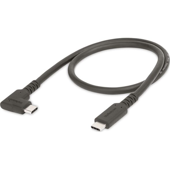 Kabel USB StarTech USB-C - USB-C 0.5 m Czarny (RUSB31CC50CMBR)