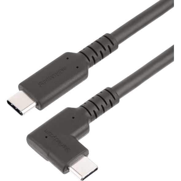 Kabel USB StarTech USB-C - USB-C 1 m Czarny (RUSB31CC1MBR)